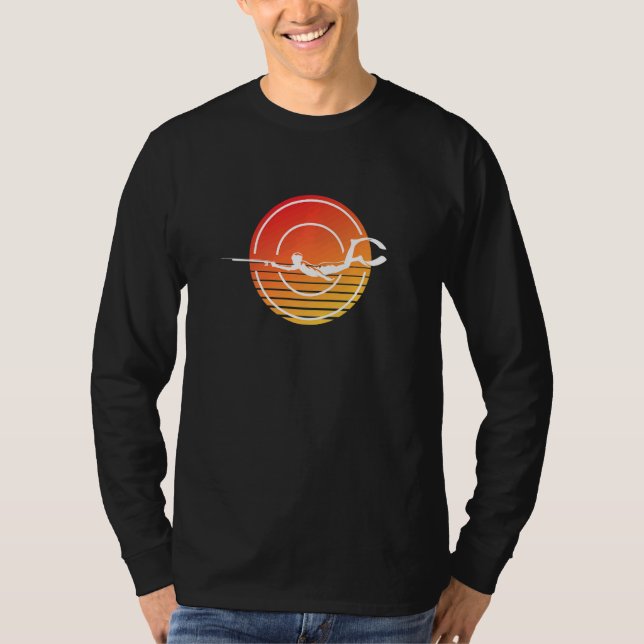 Spear Fisherman Diver I Harpoons Spear Fisherman D T-Shirt (Vorderseite)