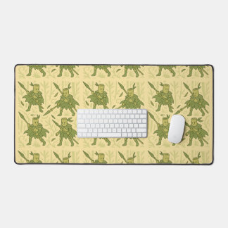 Spear Wielding Bamboo Art