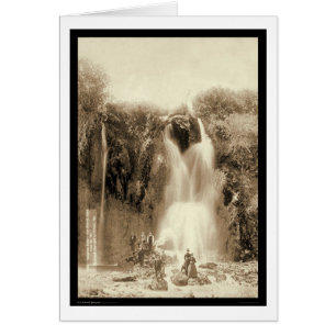 Spearfish Falls Black Hills Dakota du Sud 1889