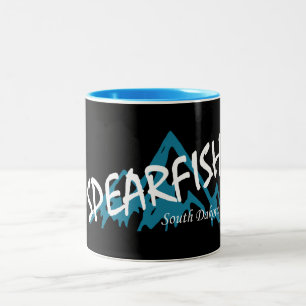 Spearfish South Dakota Berg Zweifarbige Tasse