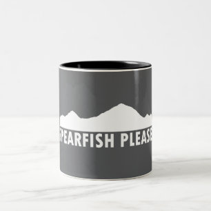 Spearfish South Dakota Bitte Zweifarbige Tasse