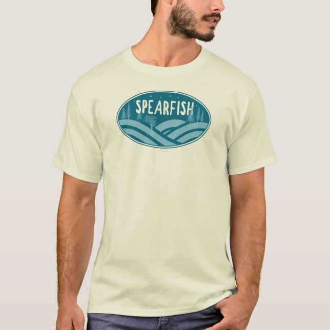 Spearfish South Dakota Outdoors T-Shirt (Vorderseite)