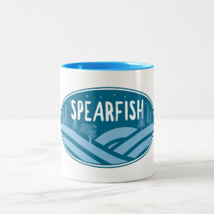 Spearfish South Dakota Outdoors Zweifarbige Tasse