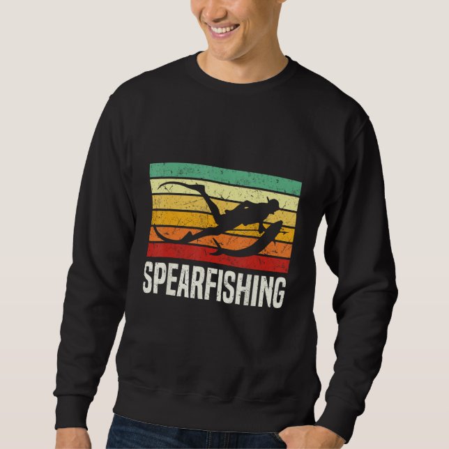 Spearfishing Spearfisher Sweatshirt (Vorderseite)