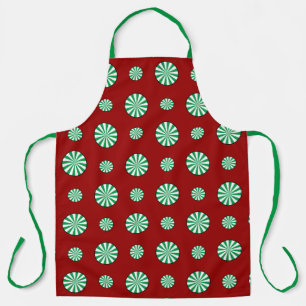 Spearmint Polka Dots All-over Print Schürze