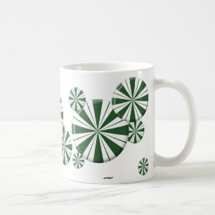Spearmint Stripe Candy Kaffeetasse