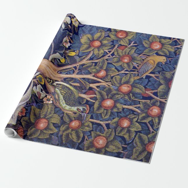 Specht, William Morris Geschenkpapier (Ungerollt)