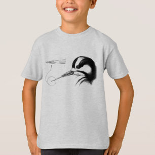 Specht-Zunge-Anatomie T-Shirt