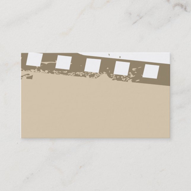 Special aber einzigartiger Film-Visitenkarte Temp Visitenkarte (Vorderseite)