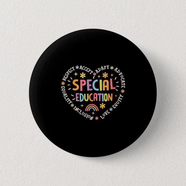 Special Education Squad Dream Team Sped Teacher Ap Button (Vorderseite)