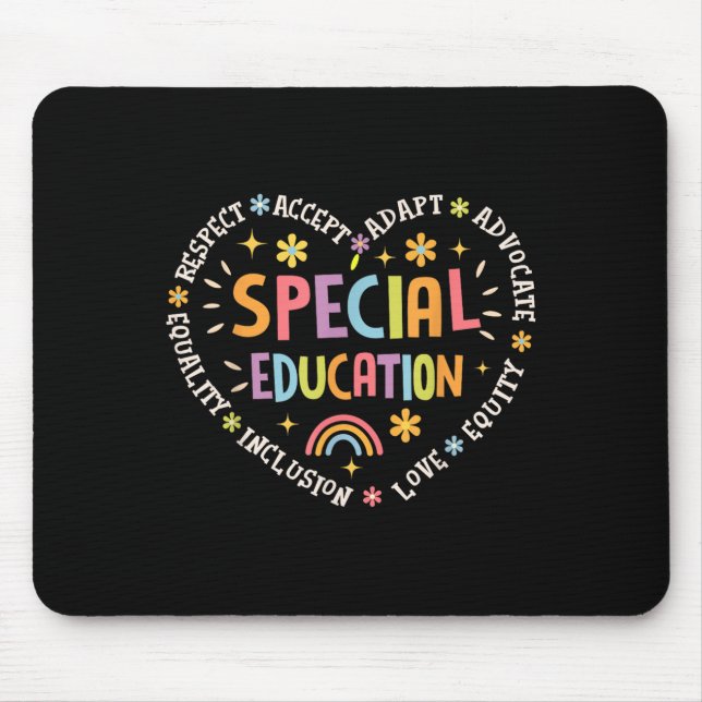 Special Education Squad Dream Team Sped Teacher Ap Mousepad (Vorne)