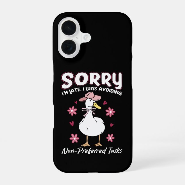Special Education Teacher - Funny Goose Sayings iPhone 16 Hülle (Rückseite)