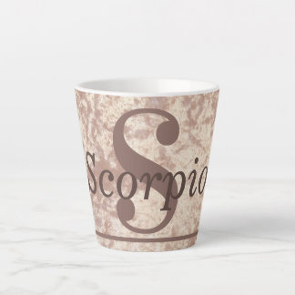 Special élégant Scorpio star signe tasse cadeau