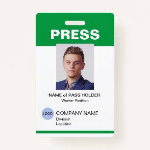 Special Event Guest Press Mitarbeiter I.D. Abzeich Ausweis
