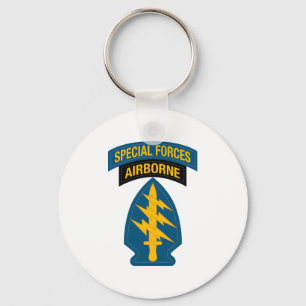 Special Forces-Abzeichen Airborne Tab Schlüsselanhänger