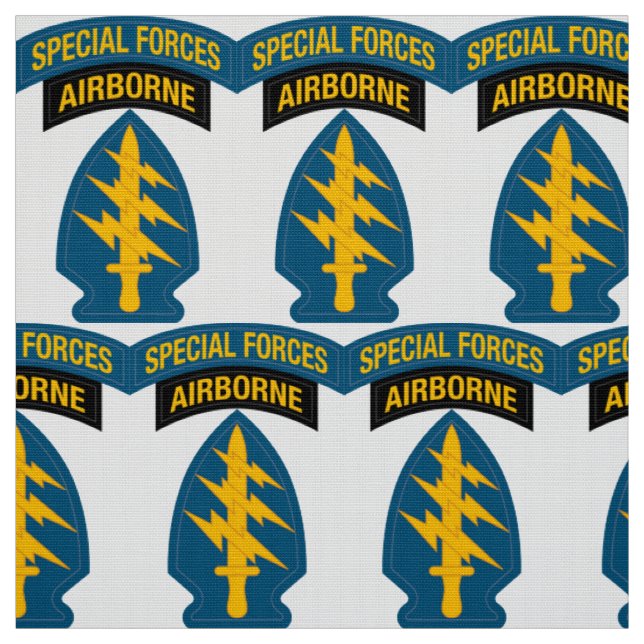 Special Forces-Abzeichen Airborne-Tab Stoff (Muster)