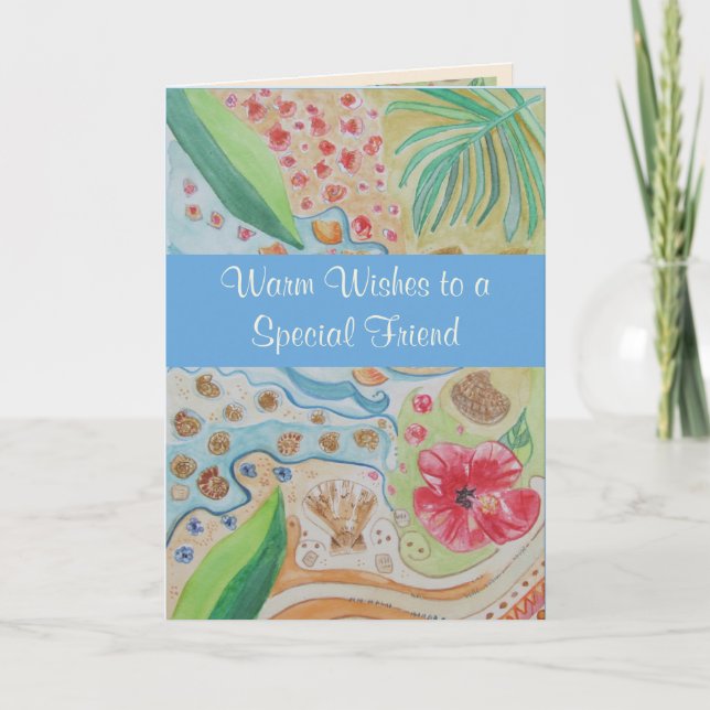 Special Friend Geburtstagsgrüße Karte (Vorderseite)
