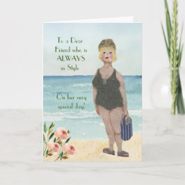 Special Friend immer in Style Glam Card Karte