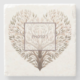 Special Heart Foto Stone Untersetzer