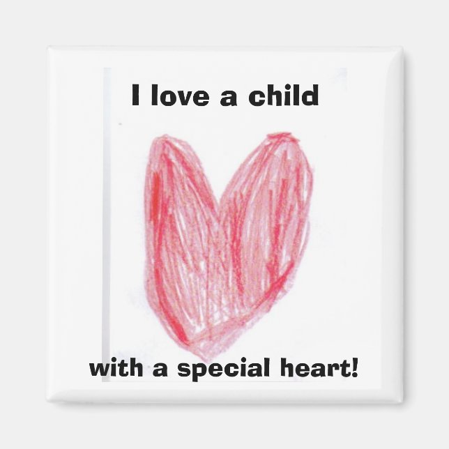 Special Heart Magnet (Vorne)