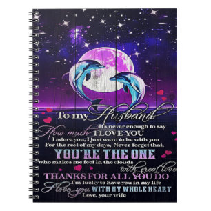 Special letter To my Husband   Indoor Decoration Notizblock