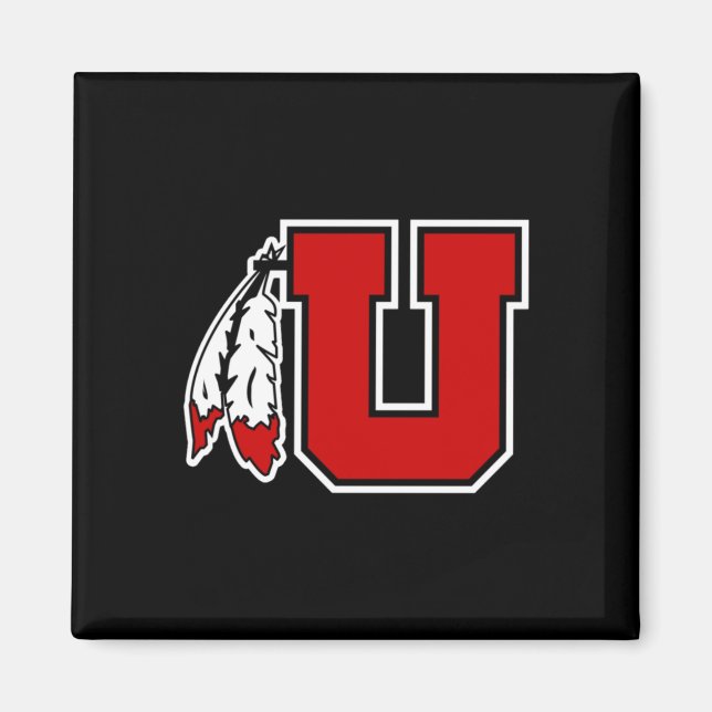 Special Logo Utah Utes Sticker  Magnet (Vorne)