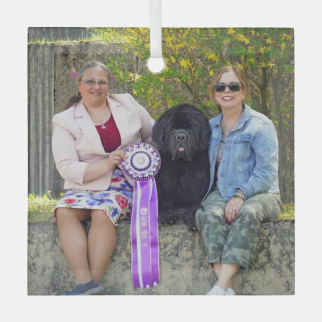 Special Order for Carol B Glass Ornament (Vorderseite)