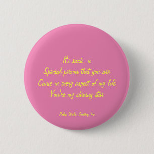 Special person button