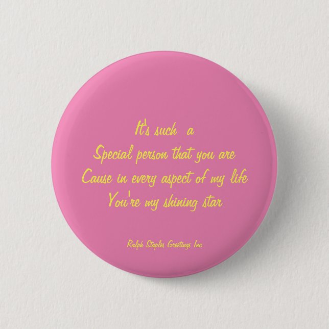 Special person button (Vorderseite)