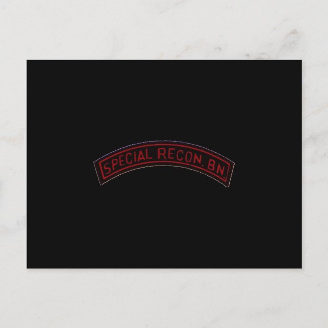 Special Recon BN Postkarte (Vorderseite)