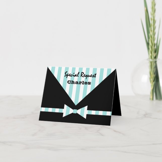 Special Request Wedding Party JEDE ROLE V08 Einladung (Vorderseite)