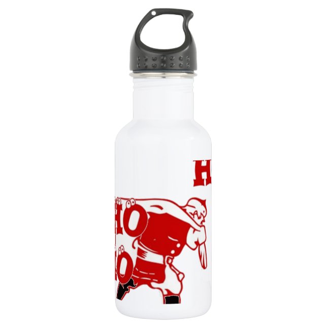Special Santa Hoharo! Frohe Weihnachtsgeschenke.pn Trinkflasche (Vorderseite)