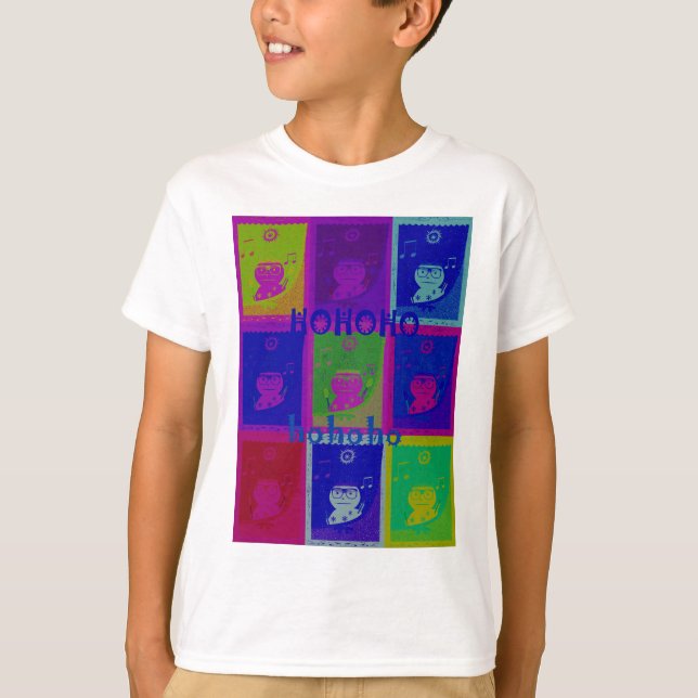 Special Santa HoHoho Pop Kunst und Kultur T-Shirt (Vorderseite)