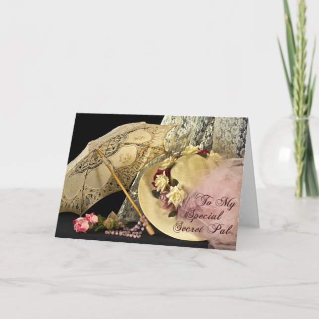 Special Secret Pal - Denken Sie an Sie Karte (Vorderseite)