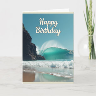 Speciale Surf-Welle-Karte Karte