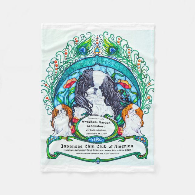 Specialty Blanket 2025 JCCA Specialty Fleecedecke (Vorderseite)