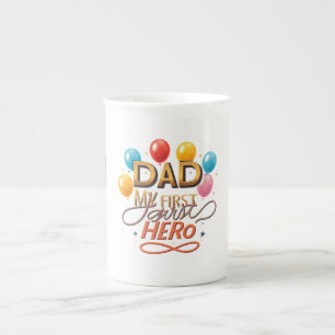 Specialty Bone China Tasse - "Papa, mein erster He
