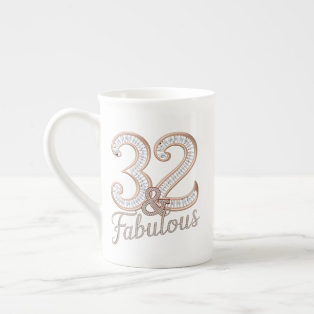 Specialty Tasse Cup - 32 & Fabulous (Links)