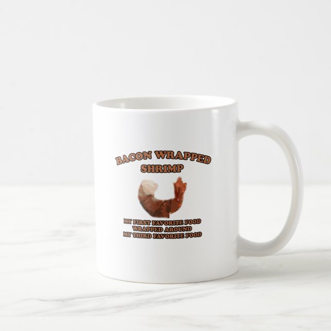 Speck eingewickelte Garnele Kaffeetasse (Rechts)