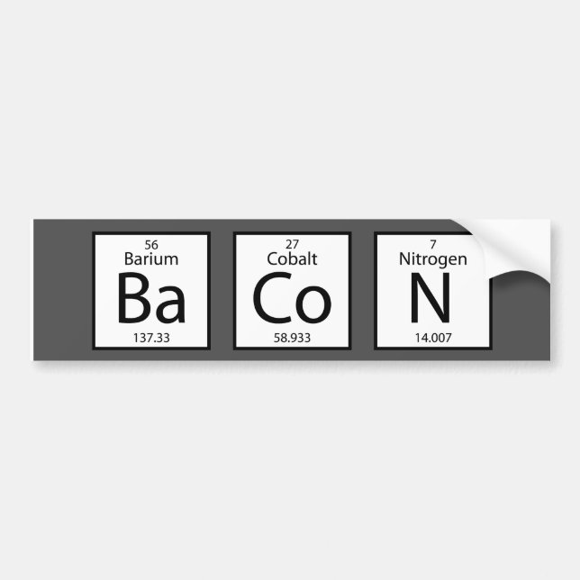 Speck-Element-Autoaufkleber Autoaufkleber (Vorne)
