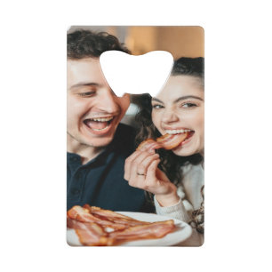 Speck essend Foto anpassen personalisieren Geldbeutel Flaschenöffner