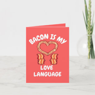 Speck Ist Meine Liebessprache  Karte