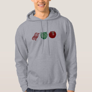 Speck-Kopfsalat u. Tomate - das BLT! Hoodie