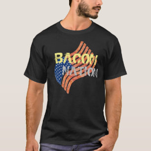 Speck-Nations-lustiger Speck-T - Shirt