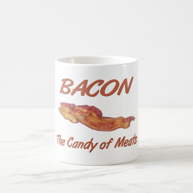 Speck-Süßigkeit des Fleisches Kaffeetasse (Mittel)