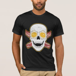 Speck u. Ei-Schädel T-Shirt