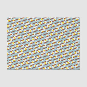 Speck und Eier Seidenpapier