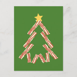 Speck-Weihnachtsbaum Feiertagspostkarte