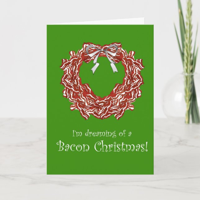 Speck-Weihnachtsfeiertags-Karte Feiertagskarte (Vorderseite)