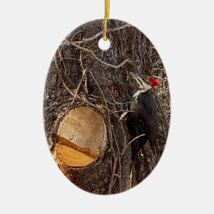 Specker im Foto Baum Keramik Ornament